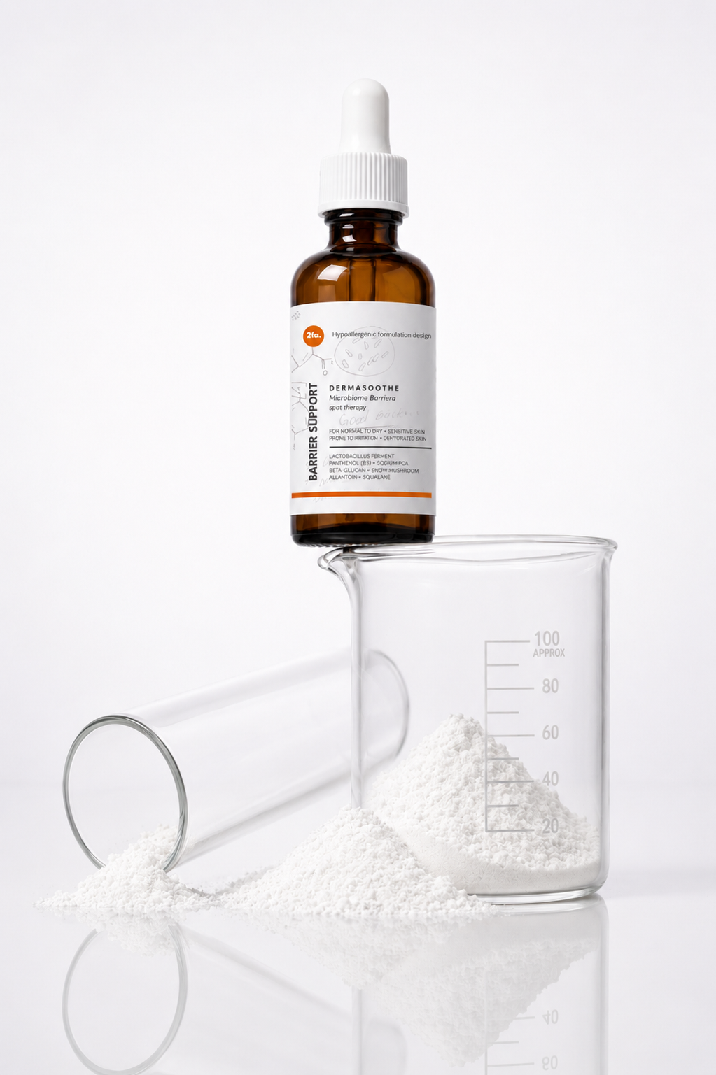 Designed to support dry, reactive, barrier-compromised skin.